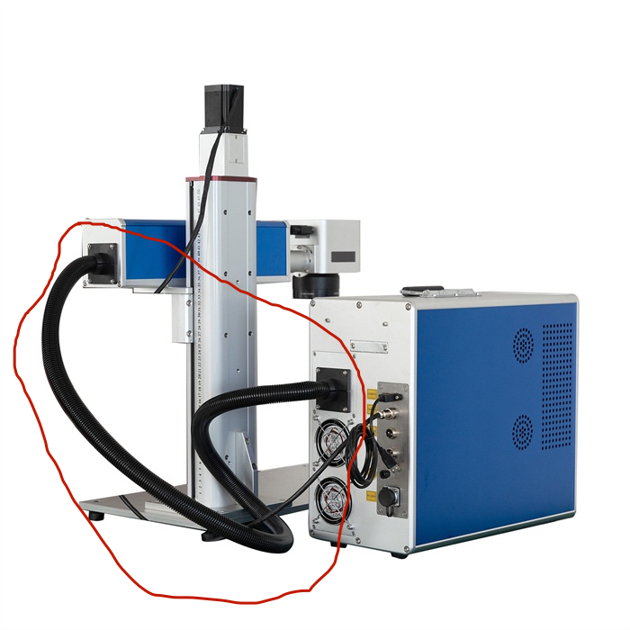 Marcadora láser de fibra a la venta Precio directo de fábrica Máquina marcadora láser de fibra Mopa de 30w