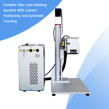 JPT M6 Mopa Portable Split Mini Fiber Laser Marker Machine 30W con enfoque automático y posición de cámara Cyclops