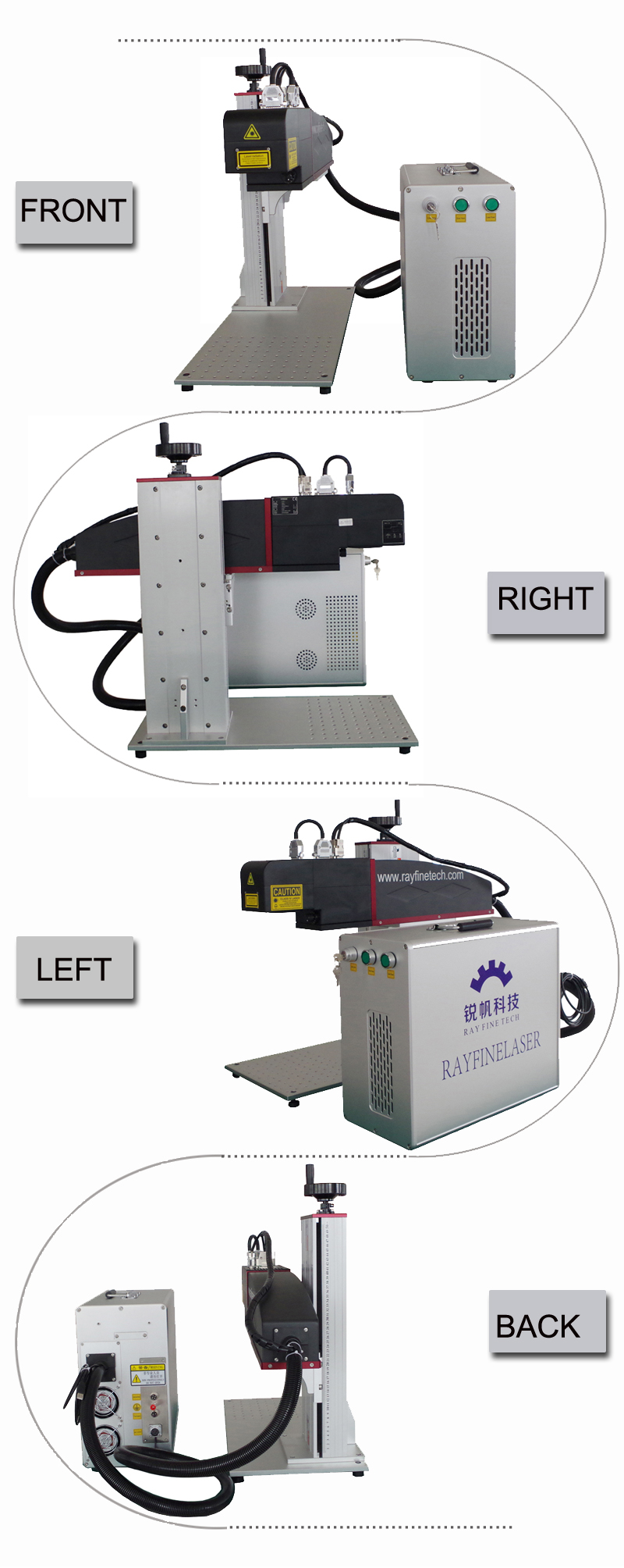 分体 便 携式 动态 聚焦 机器